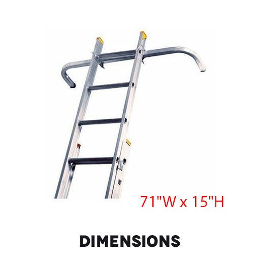 2-in-1 Ladder Hand Rail Extension & Stabilizer