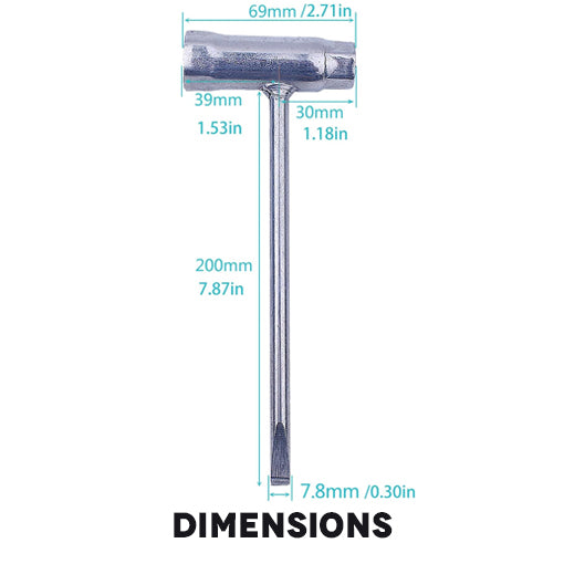 Piston Stop Chainsaw Clutch Flywheel Disassembly Tool