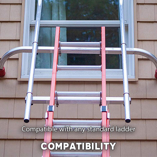 2-in-1 Ladder Hand Rail Extension & Stabilizer