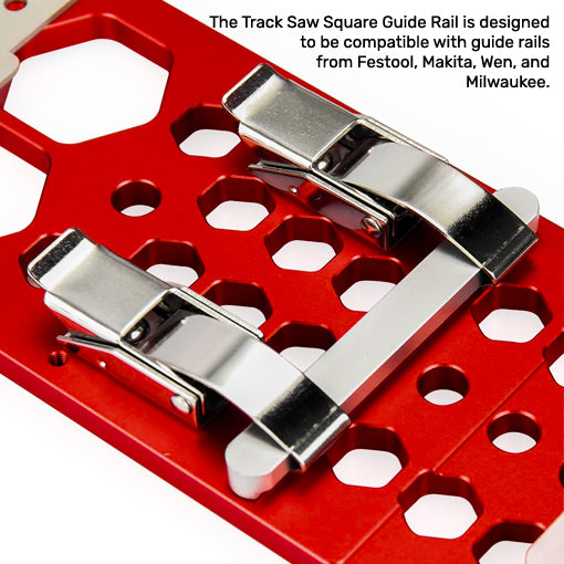 Track Saw Square Guide Rail