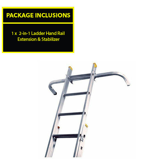 2-in-1 Ladder Hand Rail Extension & Stabilizer