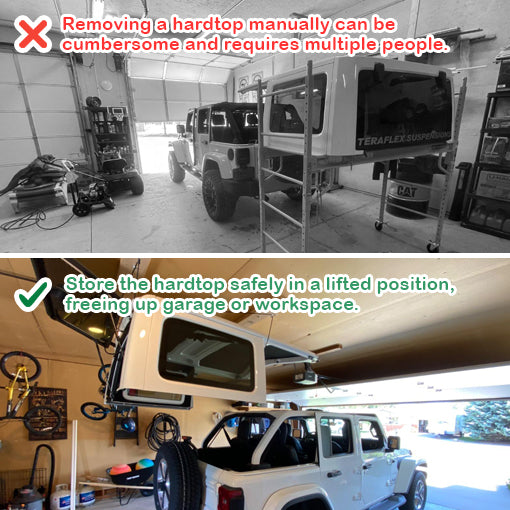 Hardtop Removal Lift