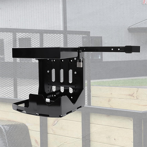 Adjustable Trailer Backpack Blower Rack