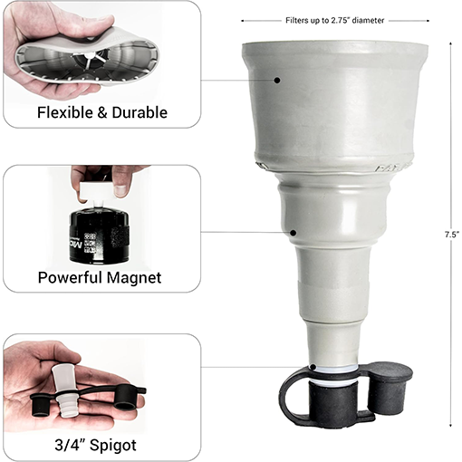 Multifunctional Oil Change Tool