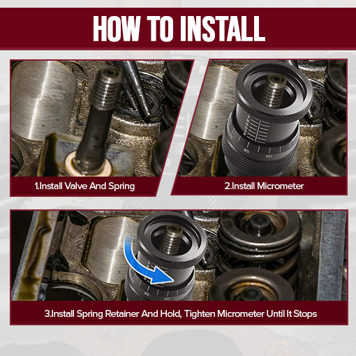Valve Spring Height Micrometer Measurer