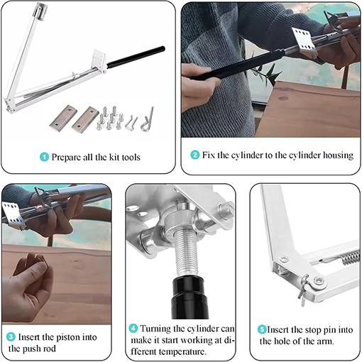 Automatic Greenhouse Window Opener