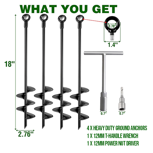 Heavy Duty Ground Anchors